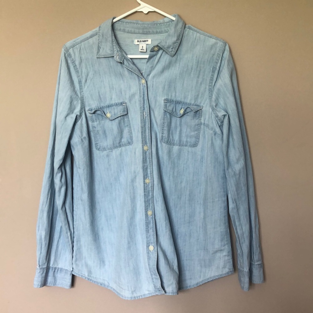 Old Navy Denim Button Up